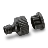 Karcher Garden Hose Tap Adaptor 3/4 + 1/2 006.0 XD