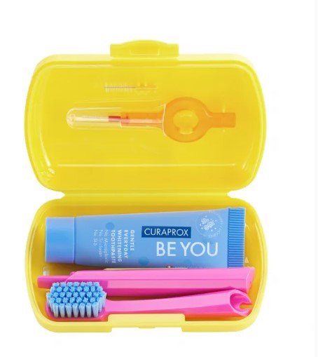 Curaprox Be You Travel Set Yellow