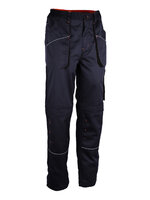 Singer Pragble Navy Work Trousers