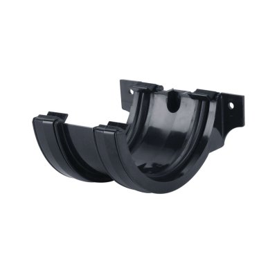 112mm Roundstyle Joint/Union Bracket Anthracite Grey