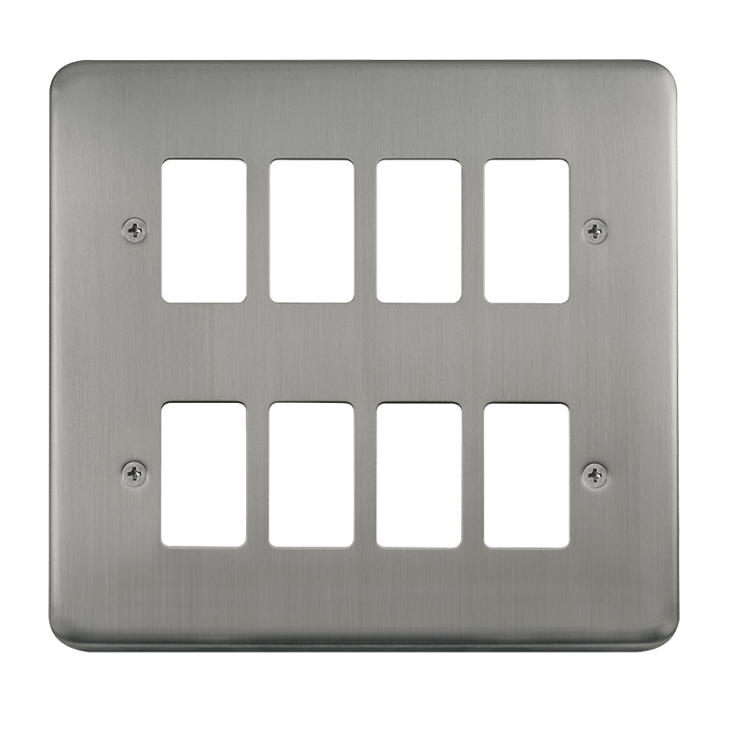 Click Deco Plus 8G Gridpro Plate Stainless Steel DPSS20508