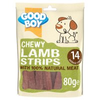 Armitage Good Boy Paws Lamb Strips 10x80g