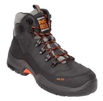 NO RISK McKenzie Safety Boot Black S3 SRC