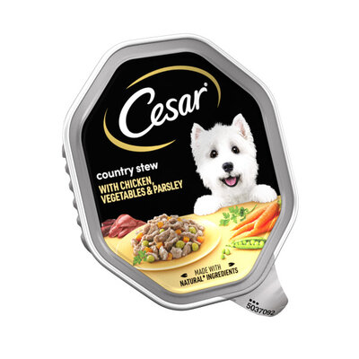 Cesar Tray Country Stew Chicken & Veg in Gravy 14 x 150g