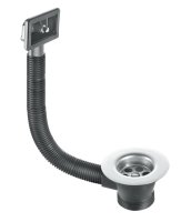 MCALPINE FSW2PR 1.1/2 RECTANGULAR SINK WASTE & OVERFLOW