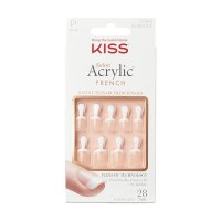 Kiss Salon Acrylic French Crush Hour False Nails
