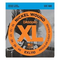 Daddario EXL110 Regular Light Nickel Wound Electric Guitar Strings 10-46