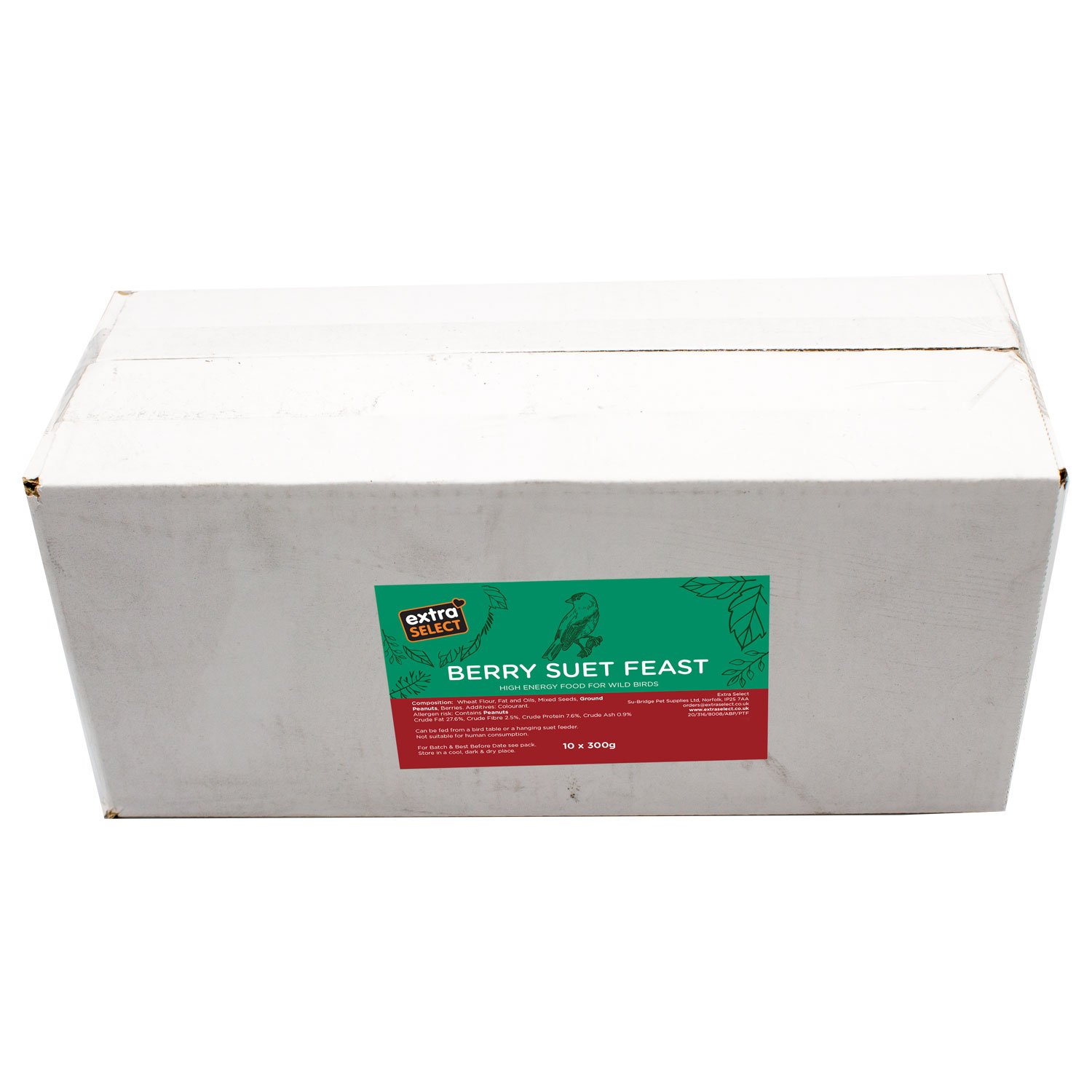 Extra Select WB051 Berry Suet Feast Blocks 10x300gm