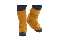 [121.2] SW32 Leather Welding Boot Cover Tan