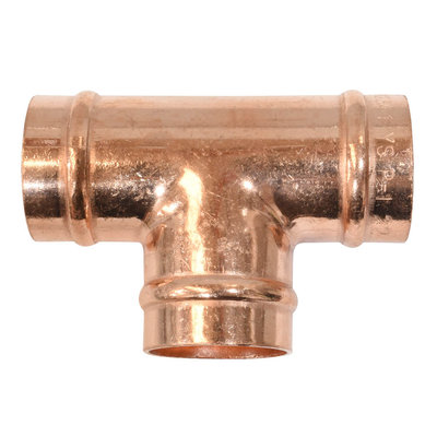 Solder Ring 22mm Equal Tee