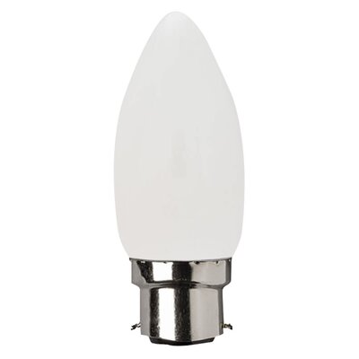 4W LED Candle Dimmable Lamp with Bayonet Cap Base 5000k