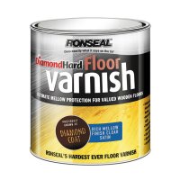 Ronseal Diamond Hard Floor Varnish Mellow Satin Tin