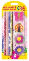 Stationery Kit - 8pcs pink
