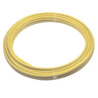 10mm x 25M YELLOW PVC COPPER TUBE TABLE W Per Metre