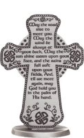 Standing Cross 3 inch/Irish Blessing   (46557)
