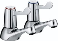 BRISTAN NEW LEVER 3" BATH TAPS VAL23/4CCD PAIR