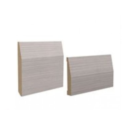 Deanta Light Grey Ash Half Splay Skirting Board - 3.6m