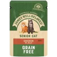 James Wellbeloved Cat Senior Grain Free Chicken Pouch 12x85g