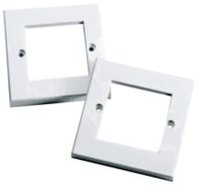 EURO SINGLE GANG DUAL PLATE