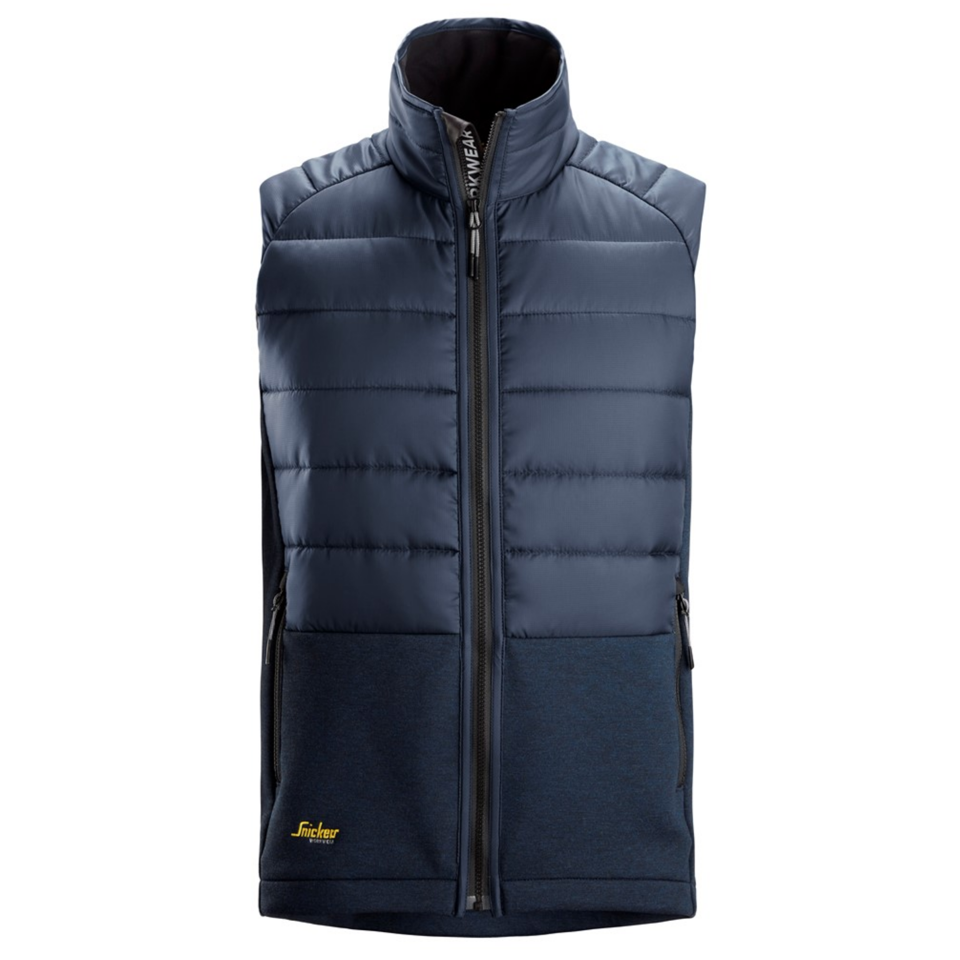 Snickers Flexiwork, Hybrid Vest, Navy/Dark Navy Melange