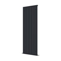 Tucker French 1800 x 670mm Single Panel Anthracite Vertical Radiator (Heating Only)