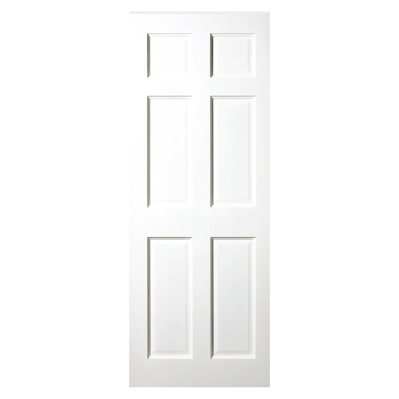 Colonial 6 Panel White Primed
