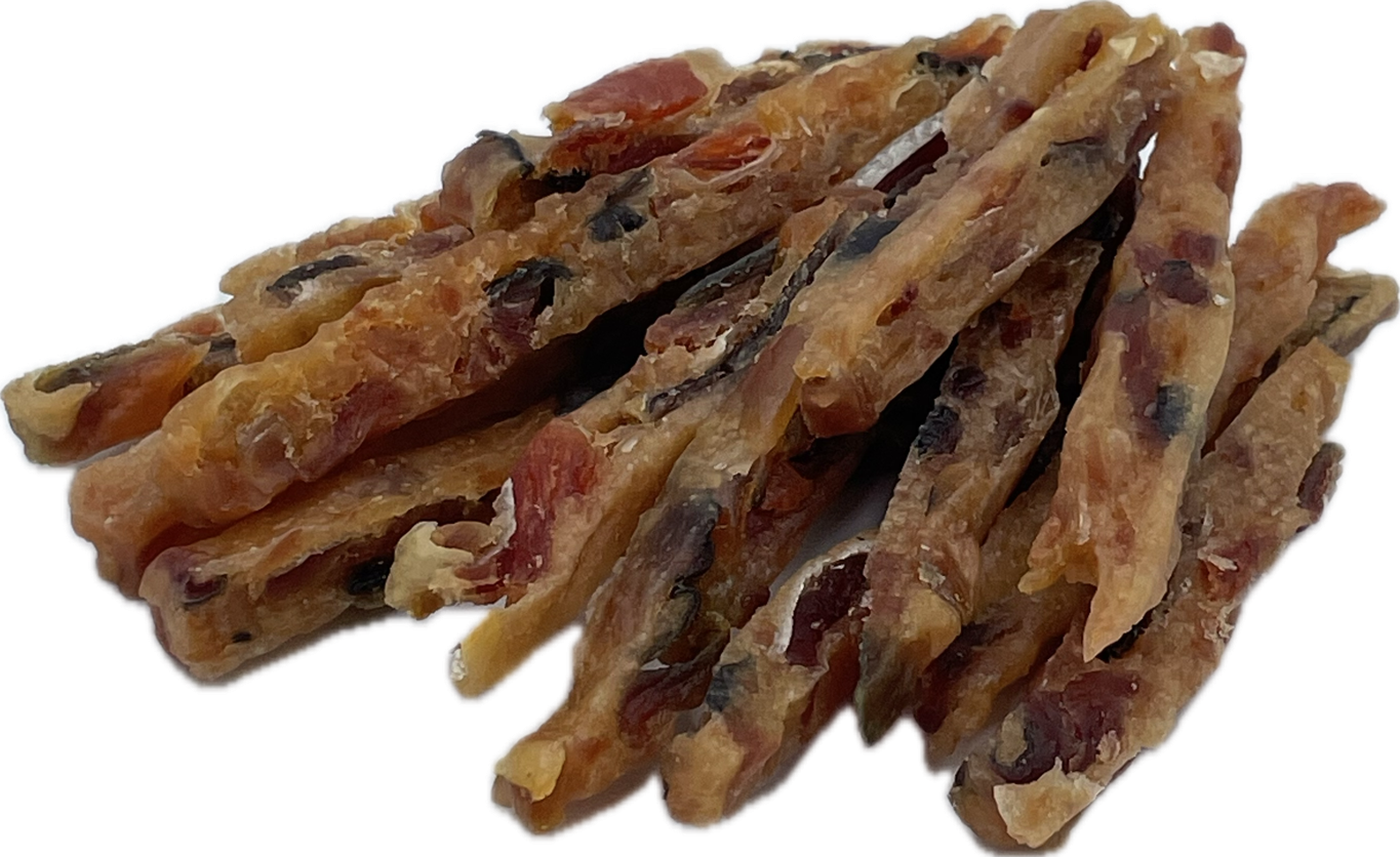 K9 Chew Co. Salmon Skin Fingers 1kg (Approx. 130pc)