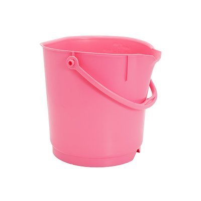 Foodgrade production bucket - 9 ltr, pink
