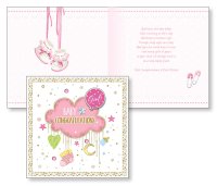 Card/Baby Girl Congratulations  (26006)