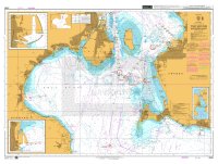 ADMIRALTY Chart - 2595 Entrance to the Baltic, The Sound, Southern Part