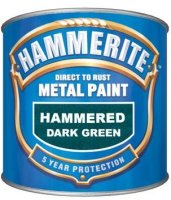 HAMMERITE HAMMERED DARK GREEN 750ML