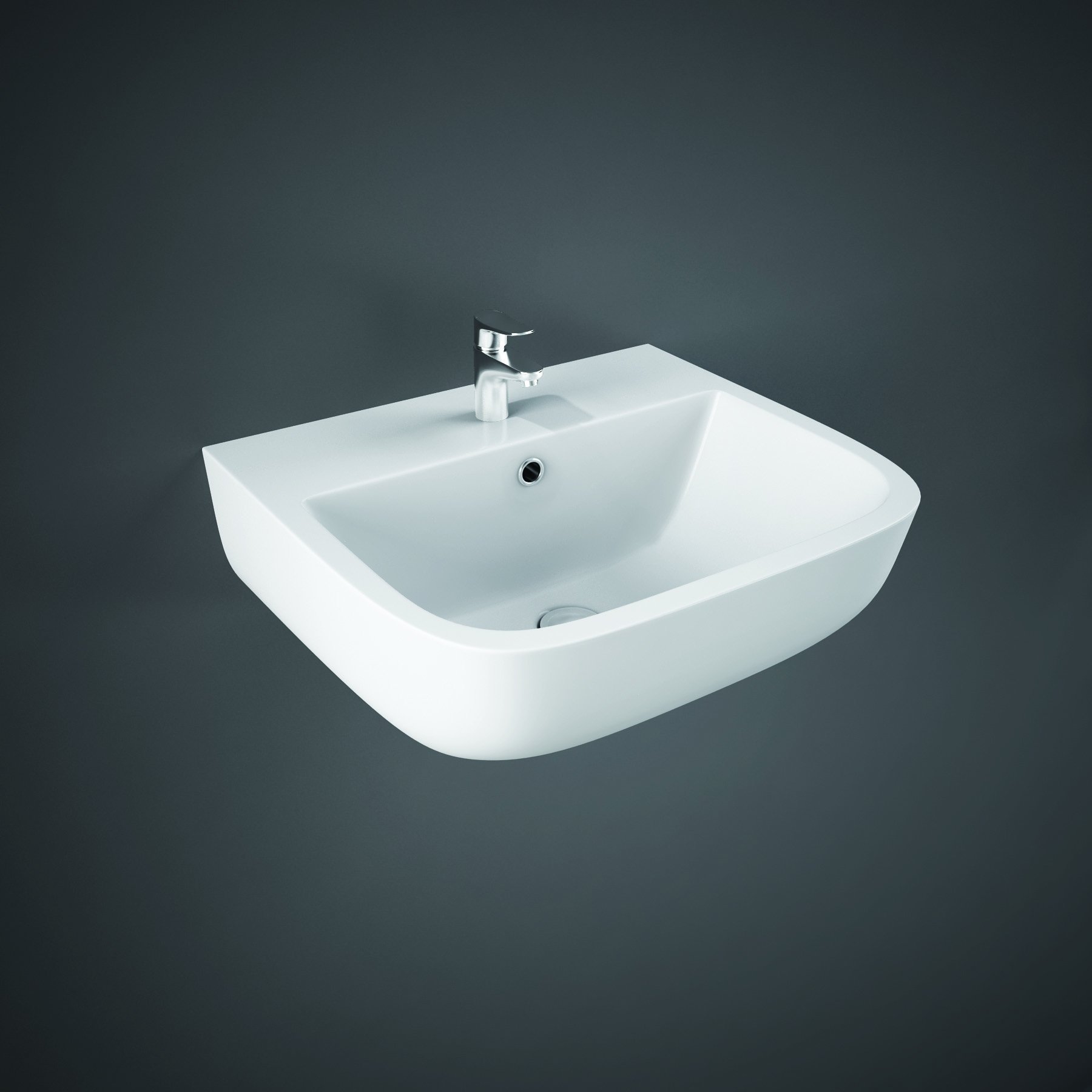 RAK-SERIES 600 40CM WALL HUNG HAND BASIN 1TH
