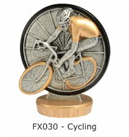 Cycling Flex Figure 75mm (Silver & Gold)