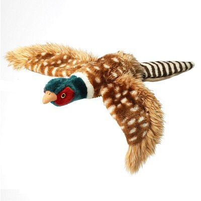 House of Paws Plush Pheasant Dog Toy Small