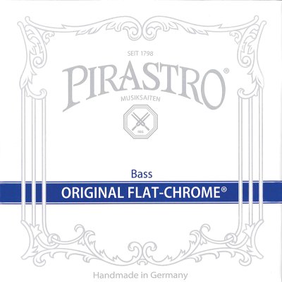 Pirastro Original Flat Chrome double bass Solo set