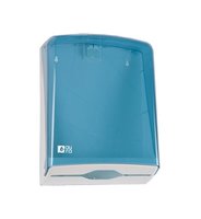 Z/FOLD DISPENSER TRANSPARENT BLUE (Aura Line) 