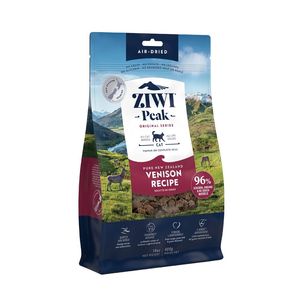 Ziwipeak Daily Cat Air Dried Cuisine Pouch Venison 400g