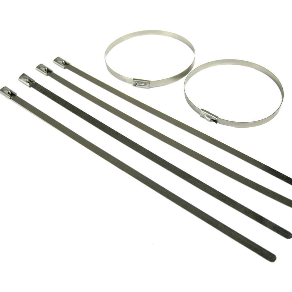 MBT14S - Stainless Steel Cable Ties 362 x 4.6mm Pack of 100