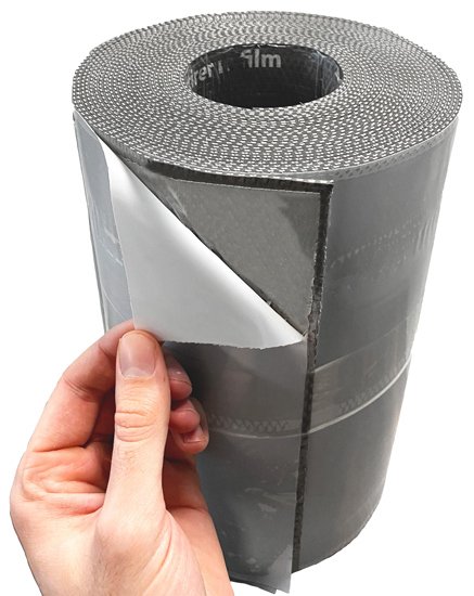 Cromar Leadax Easy FA Fully Self-Adhesive Lead Replacement 250mm x 5M Grey KLDE/250