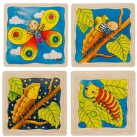 Puzzle Caterpillar 4 Layer