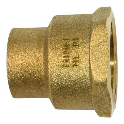 15mm x 1/2in C x FI Brass Adaptor