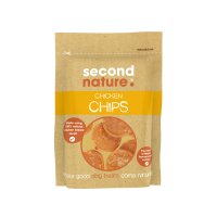 Second Nature Dog Treat Chicken Chips 10x100g