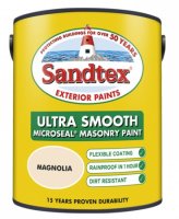 Sandtex Smooth Magnolia 5ltr