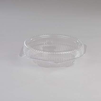 9" round hingeback cake container