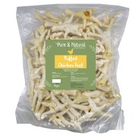 Pure & Natural Puffed Chicken Feet 1kg