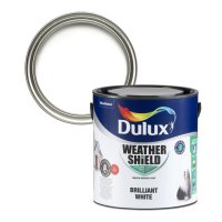 Weathershield Pure Brilliant White 2.5L Paint Can