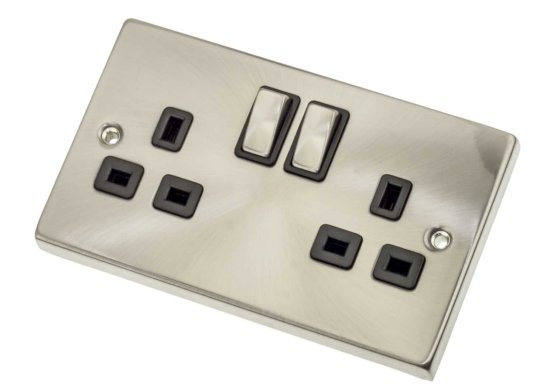 Click Deco Satin Chrome