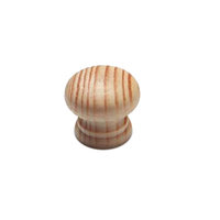 PREMIER 2 PCE 1 1/4" PINE WOOD KNOB