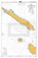 ADMIRALTY Chart - SLB303 Santa Isabel Island to Guadalcanal Island