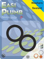 Easi Plumb 2 Pce 3/4" Screened Appliance Hose Washers